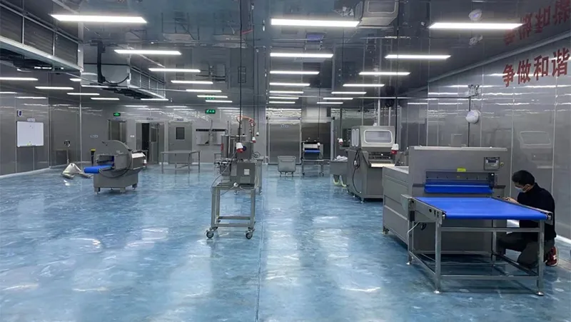 Máy móc chế biến thịt được cung cấp cho các nhà máy thực phẩm công nghiệp