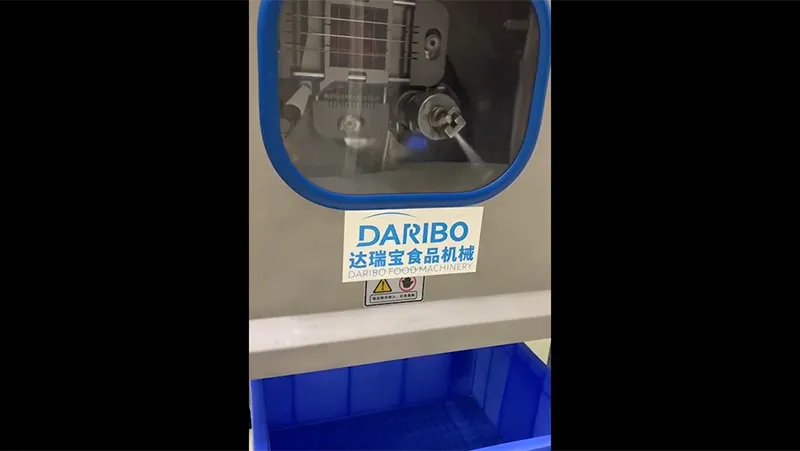 Máy thái hạt lựu thịt đông lạnh 3D (dành cho thịt có xương và không xương), DRB-R350H
