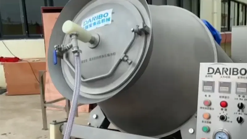 Máy tẩm ướp thịt chân không dạng nghiêng, DRB-GRY750L