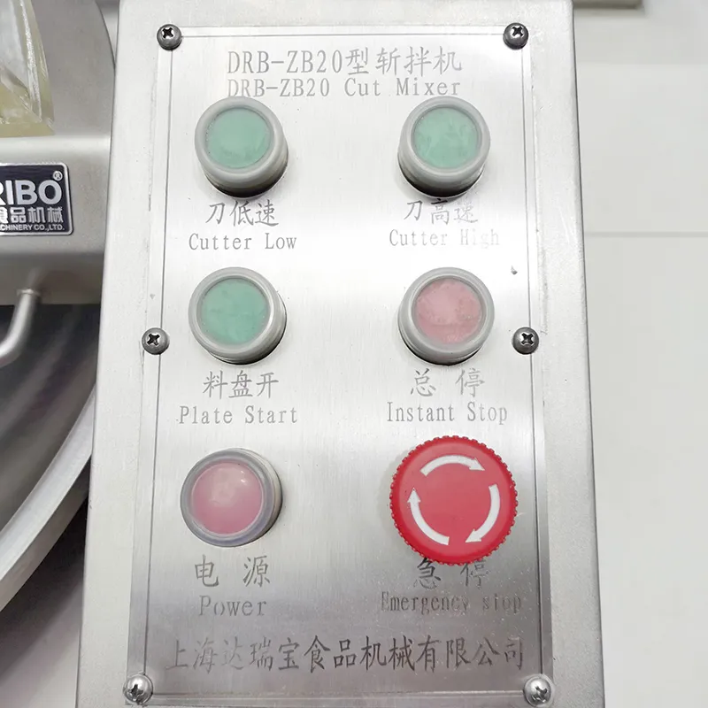 Máy băm nhuyễn/Máy xay quết giò chả, DRB-ZB20