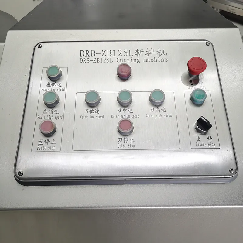 Máy băm nhuyễn/Máy xay quết giò chả, DRB-ZB125