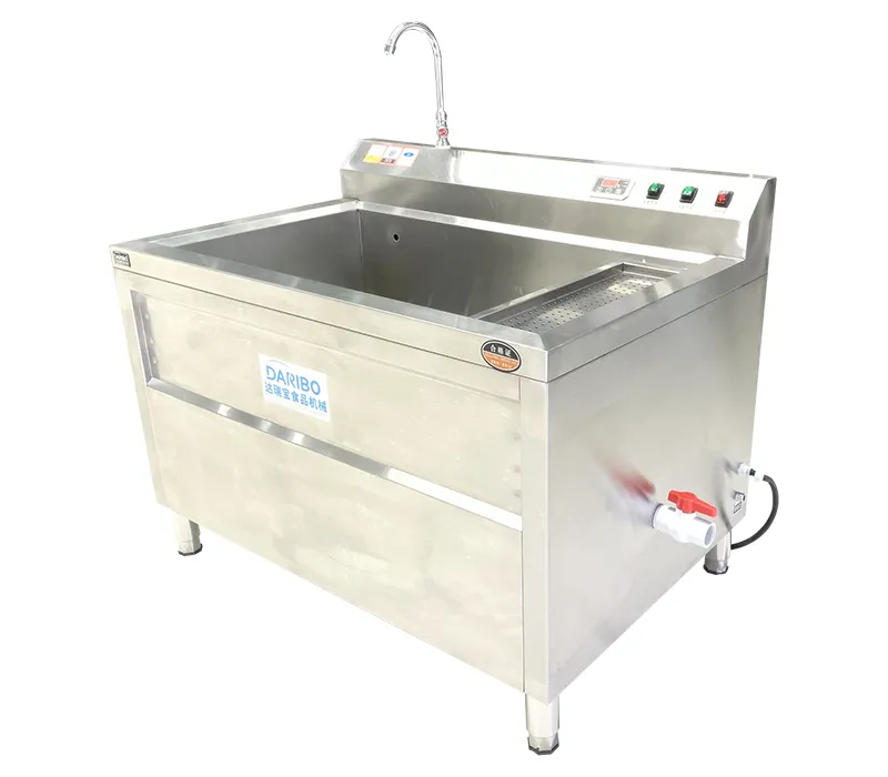 Máy rửa củ quả công nghiệp sục khí