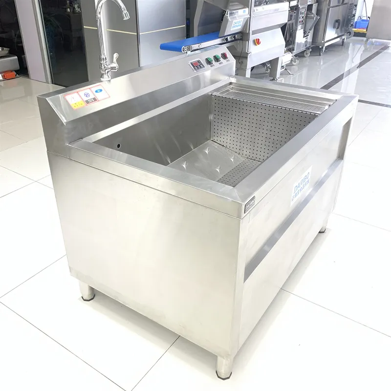 Máy rửa củ quả công nghiệp sục khí, DRB-QX1200